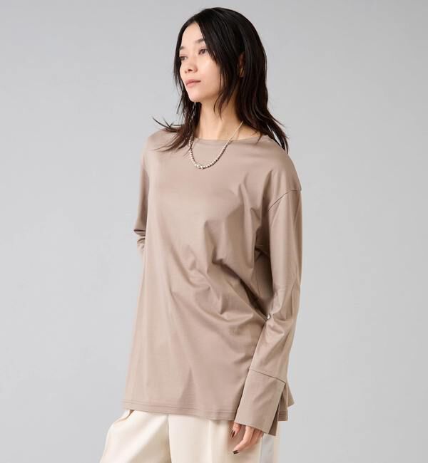 Liesse「袖口カフスカットソー」|Tシャツ・カットソー|