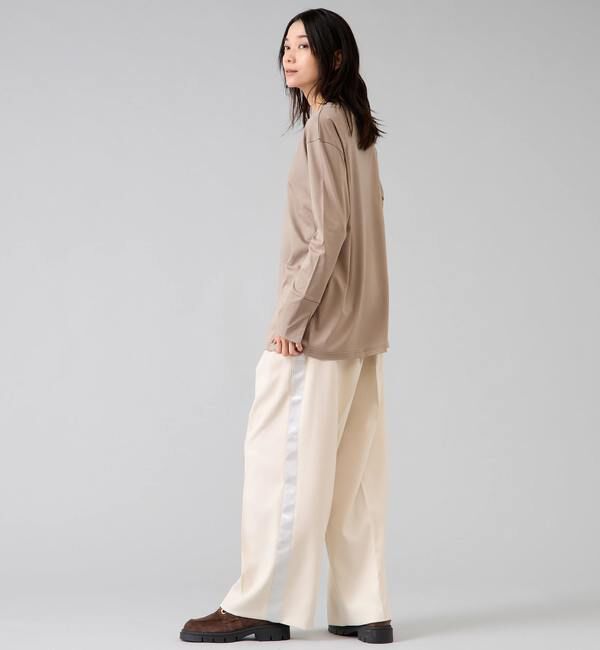 Liesse「袖口カフスカットソー」|Tシャツ・カットソー|