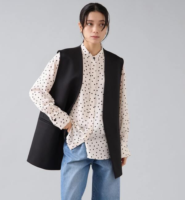 Liesse「ボウタイブラウス」|シャツ・ブラウス|