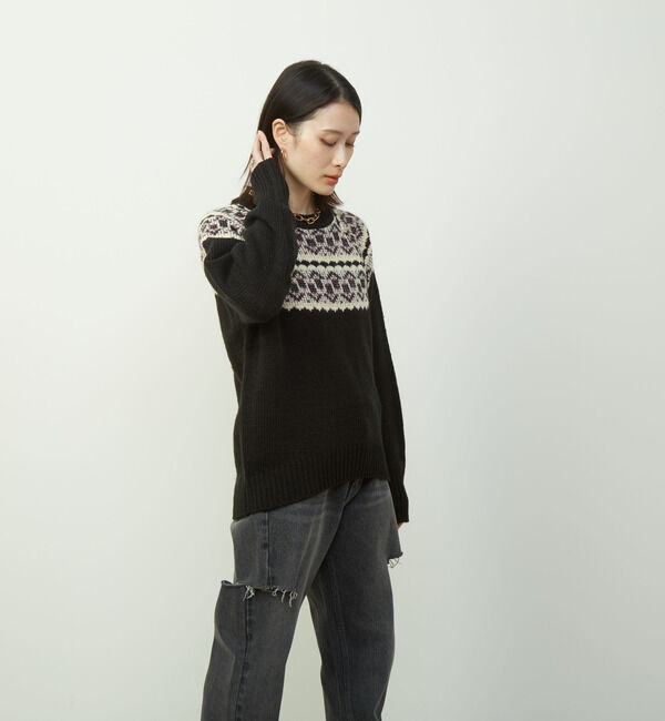 Soffitto「2WAYバックオープンジャガードニット」|ニット・セーター|