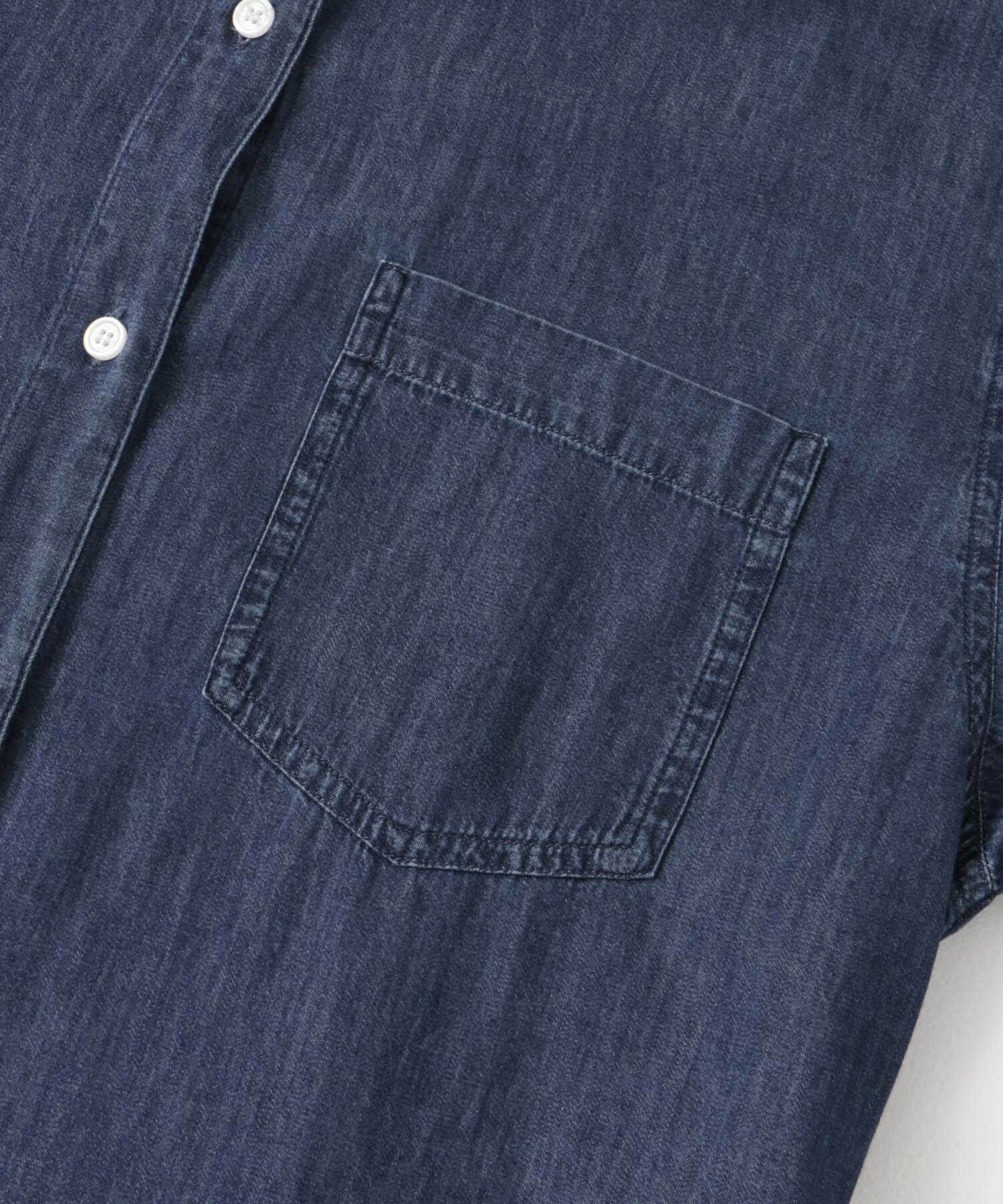 URBAN RESEARCH DOORS「ライトコットンデニムシャツワンピース」|ワンピース|