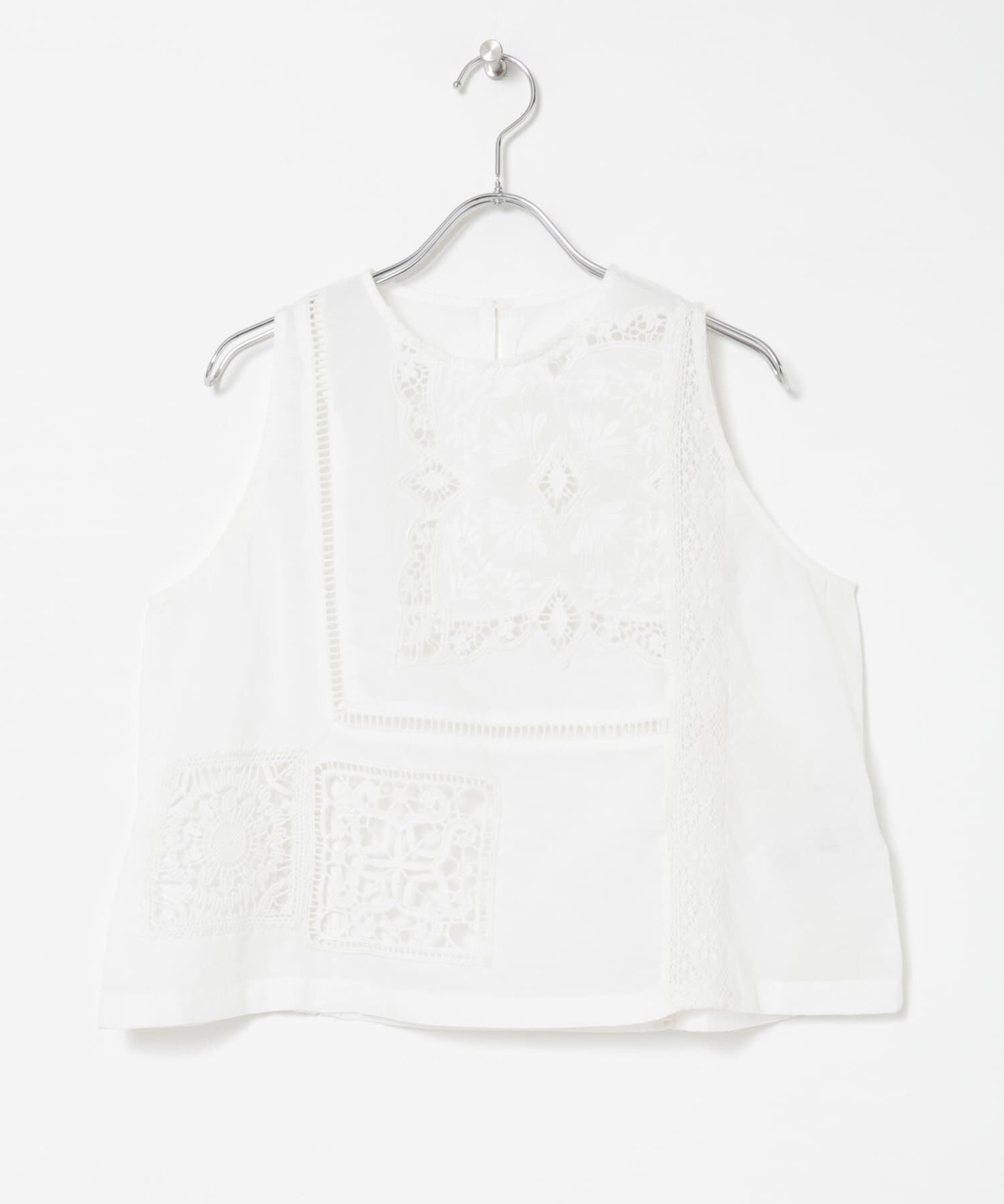 URBAN RESEARCH「パッチワークレーストップス」|ベスト・ジレ|