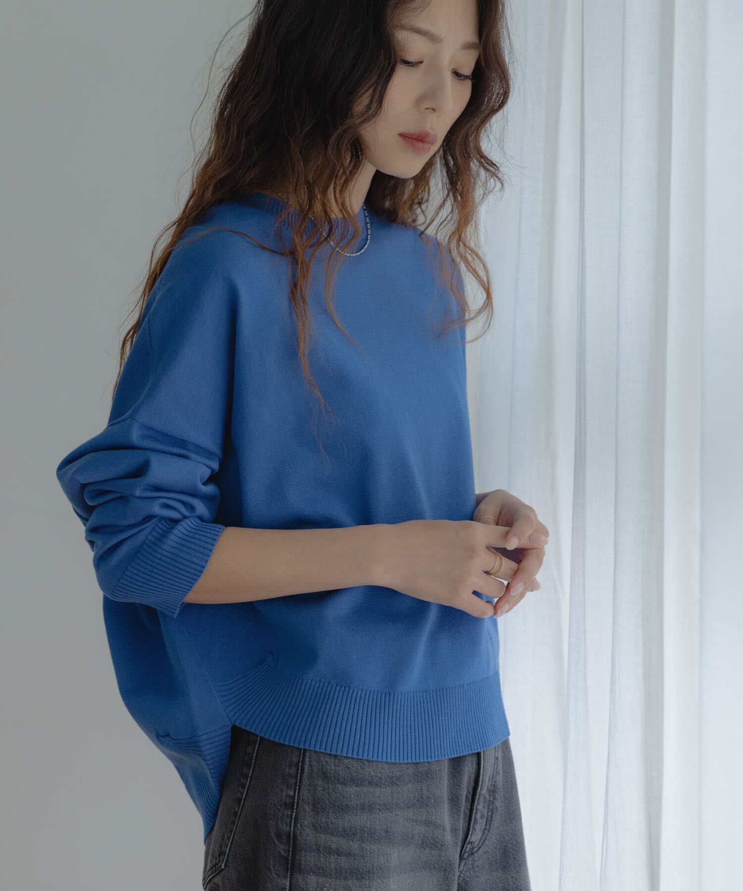 Sonny Label 「アンチピリングコクーンフォルムニット」|ニット・セーター|