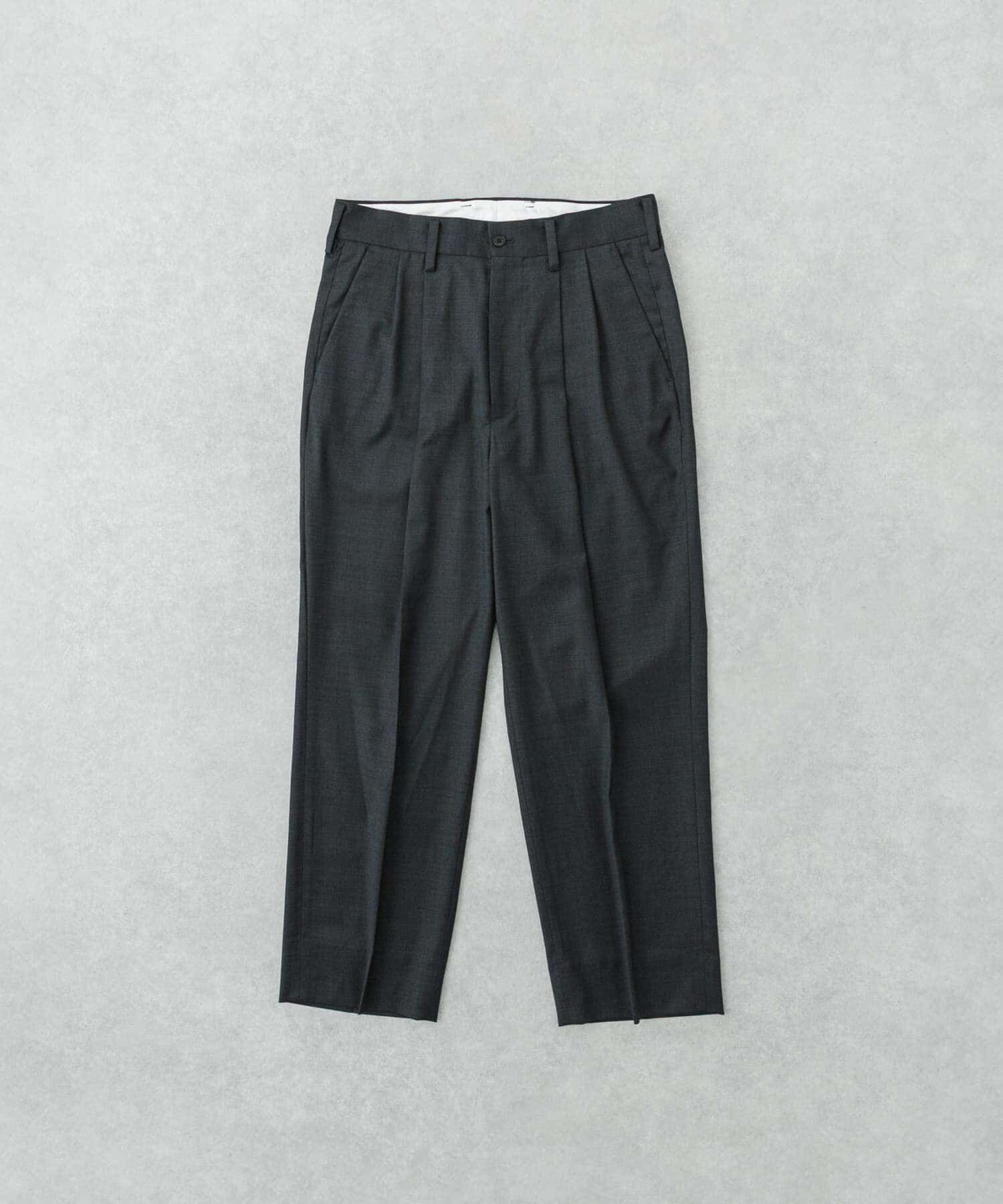 URBAN RESEARCH「new basic　Wool Silk Gabardine Pants」|その他|チャコールグレー
