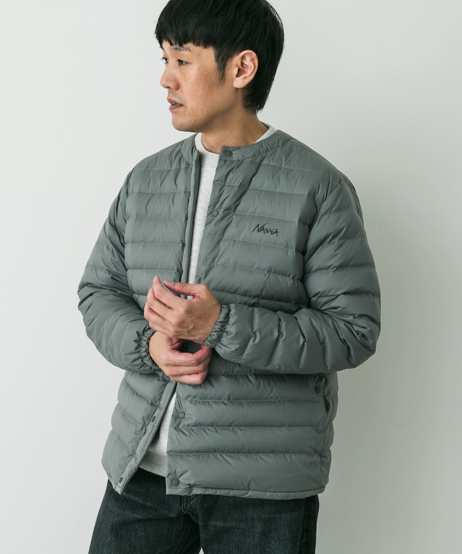 URBAN RESEARCH DOORS「『別注』NANGA&times;DOORS　REVERSIBLE DOWN JACKET」|ダウン|