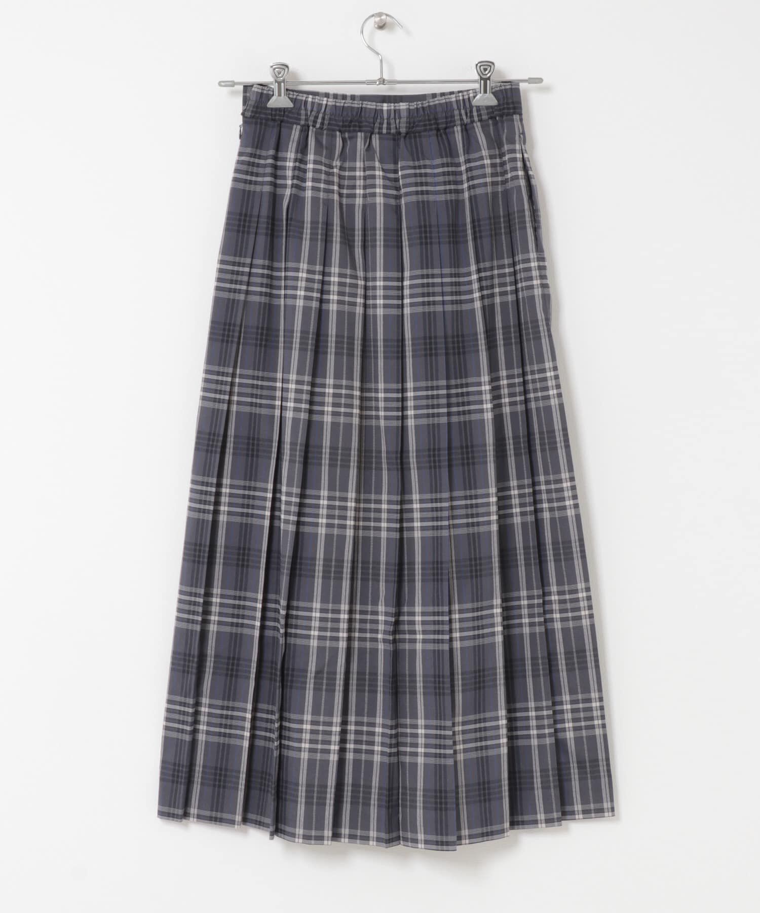 URBAN RESEARCH DOORS「『一部WEB限定カラー』チェックプリーツスカート」|スカート|