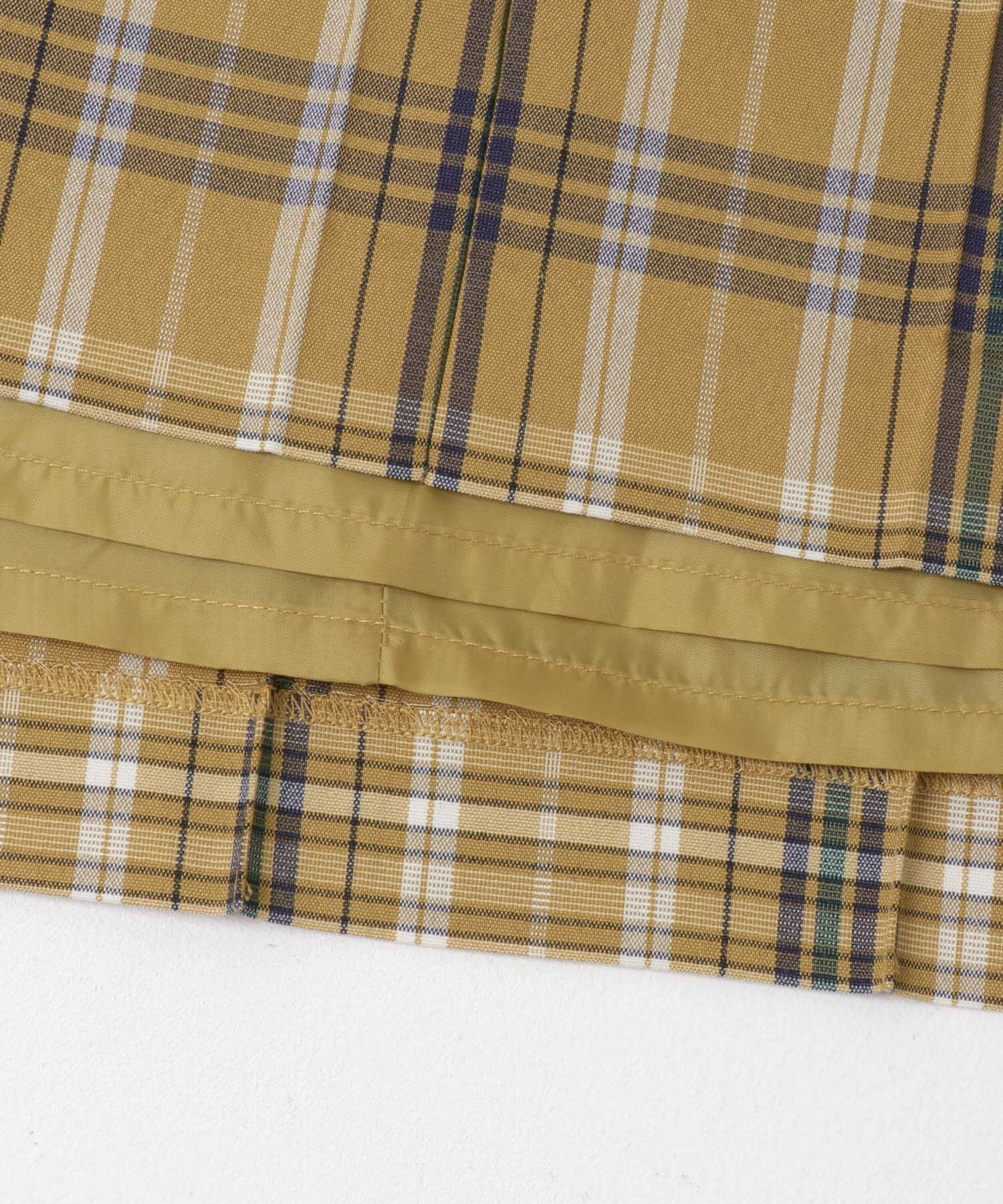 URBAN RESEARCH DOORS「『一部WEB限定カラー』チェックプリーツスカート」|スカート|