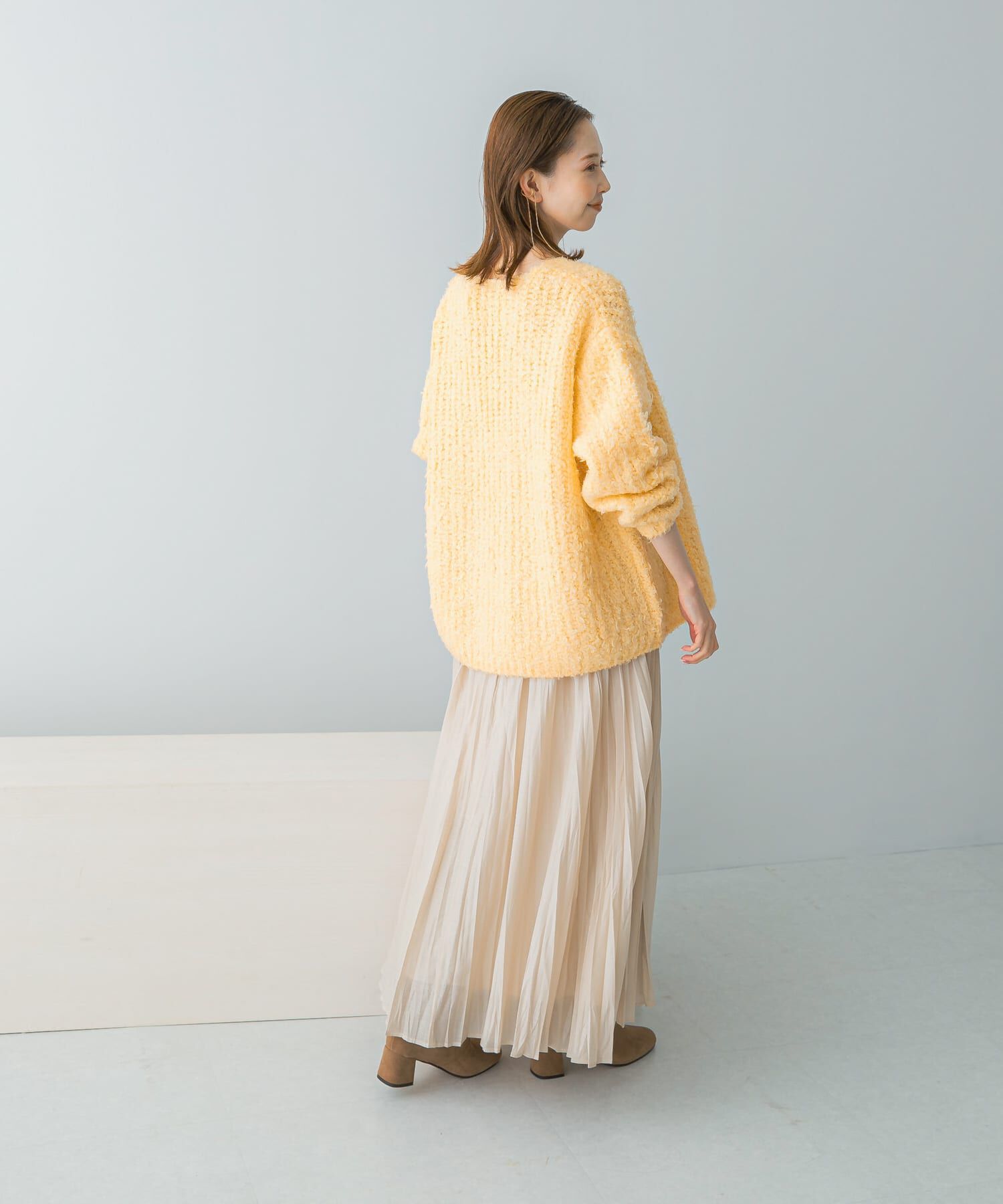 URBAN RESEARCH ROSSO「プリーツドッキング2WAYキャミワンピース」|ワンピース|