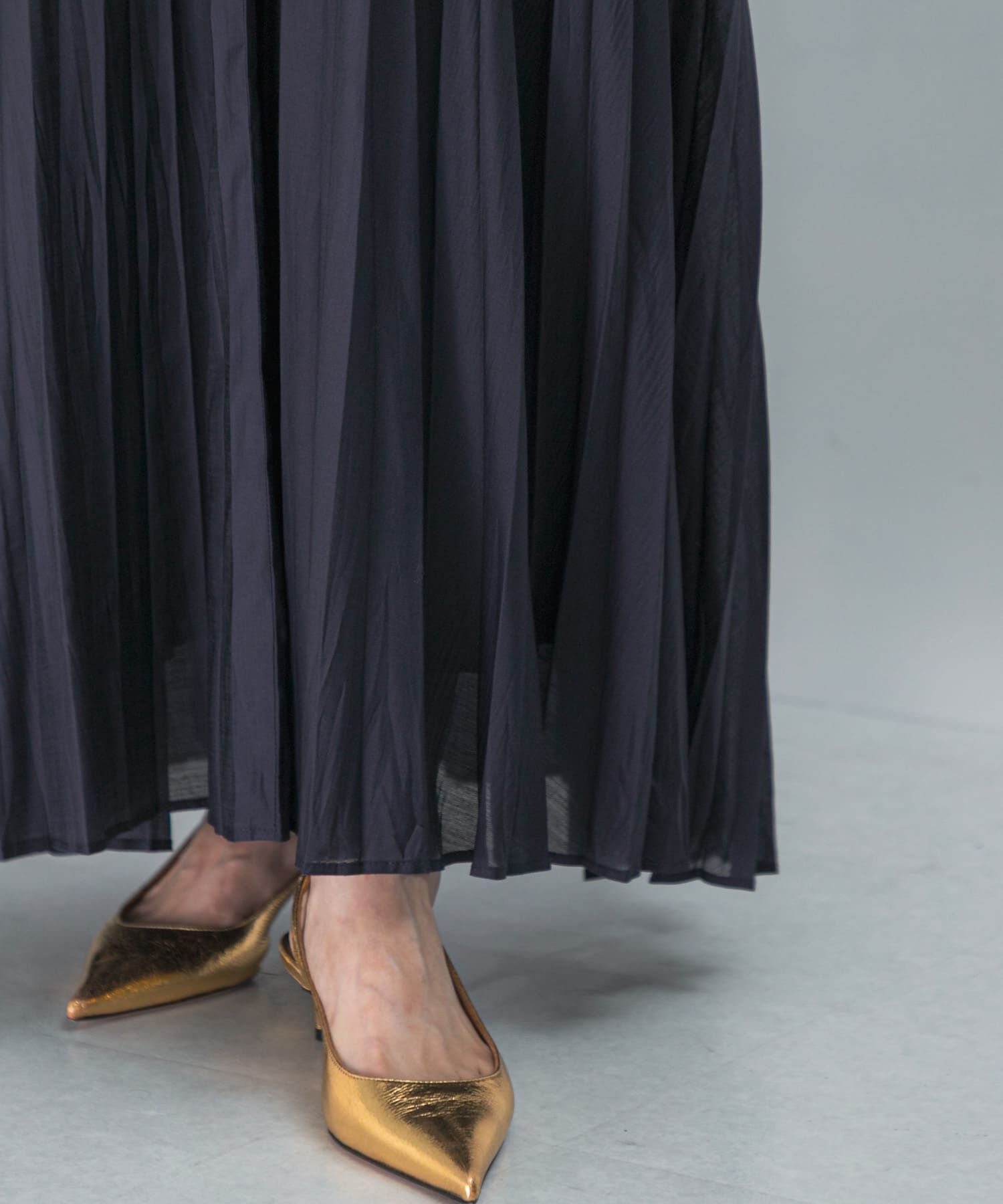 URBAN RESEARCH ROSSO「プリーツドッキング2WAYキャミワンピース」|ワンピース|