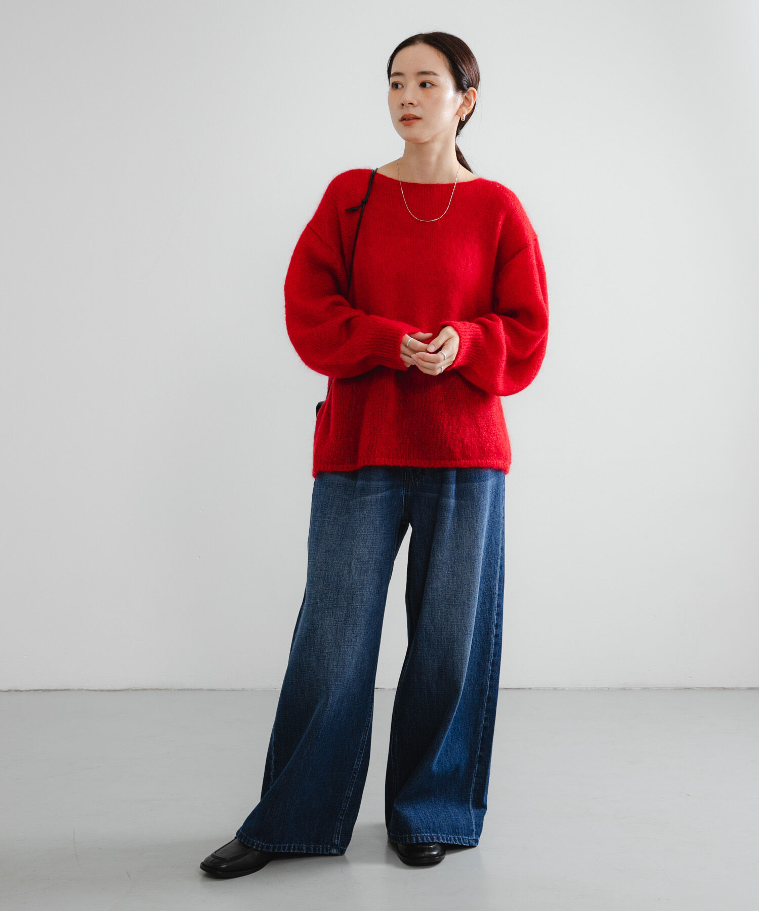 URBAN RESEARCH「ヘアリールーズニット」|ニット・セーター|