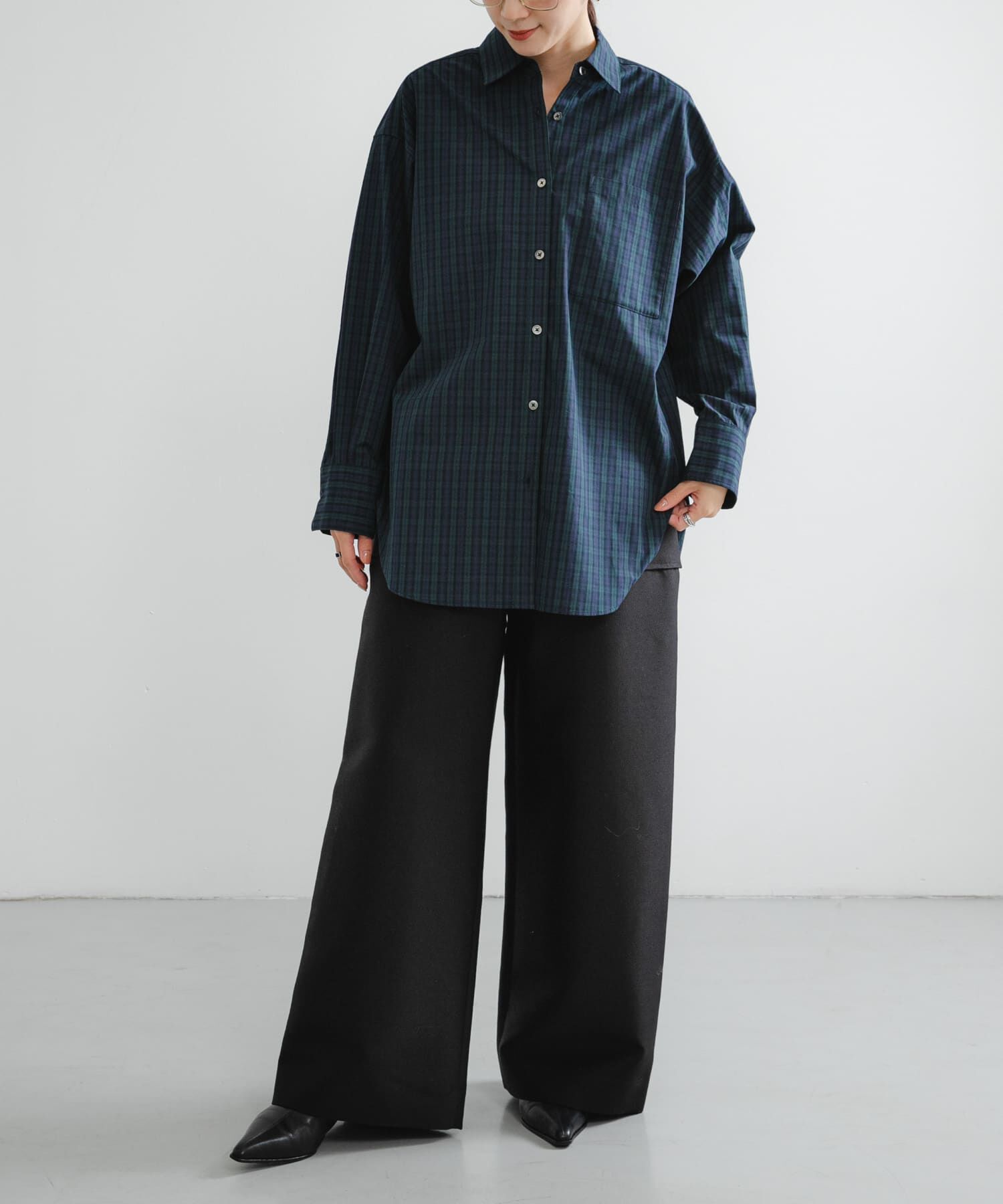 URBAN RESEARCH「new basic　BROAD BIG SHIRTS」|シャツ・ブラウス|