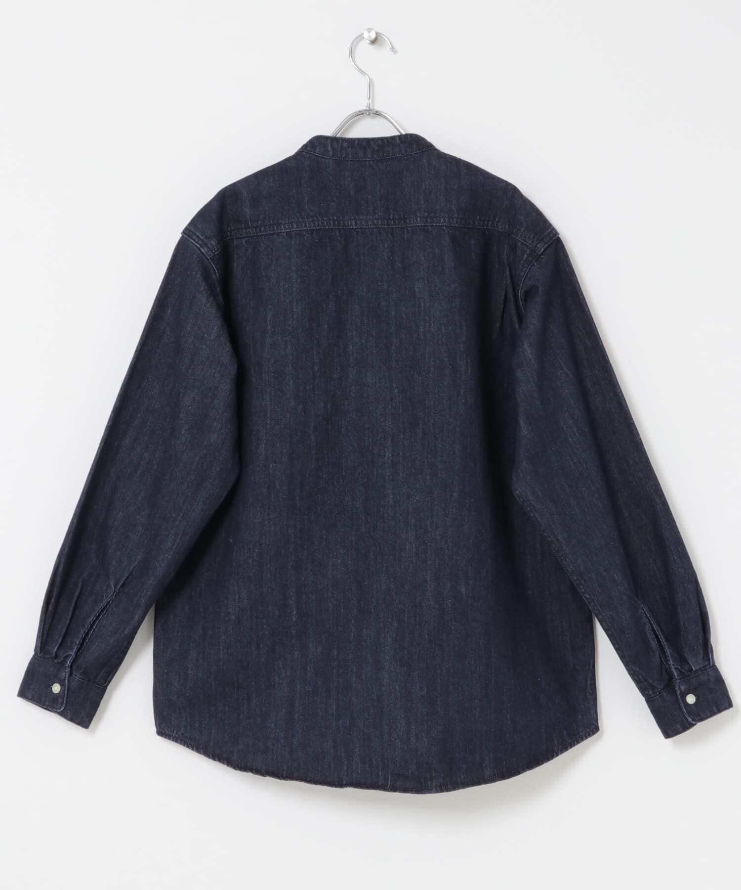 URBAN RESEARCH DOORS「デニムバンドカラーシャツ」|シャツ・ブラウス|