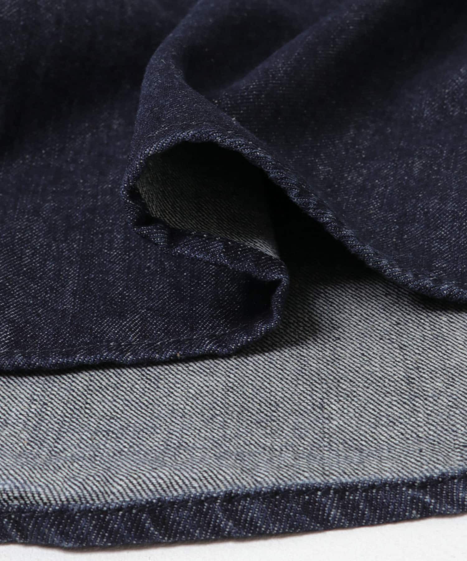 URBAN RESEARCH DOORS「デニムバンドカラーシャツ」|シャツ・ブラウス|