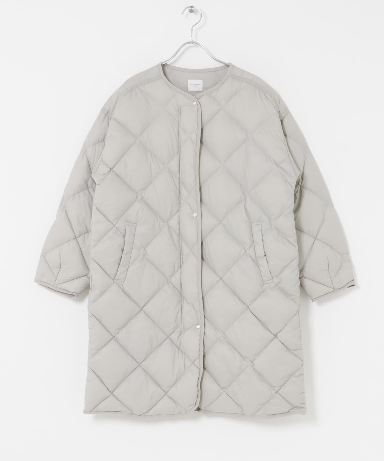 URBAN RESEARCH DOORS「ライトダウンキルトロングコート」|ダウン|