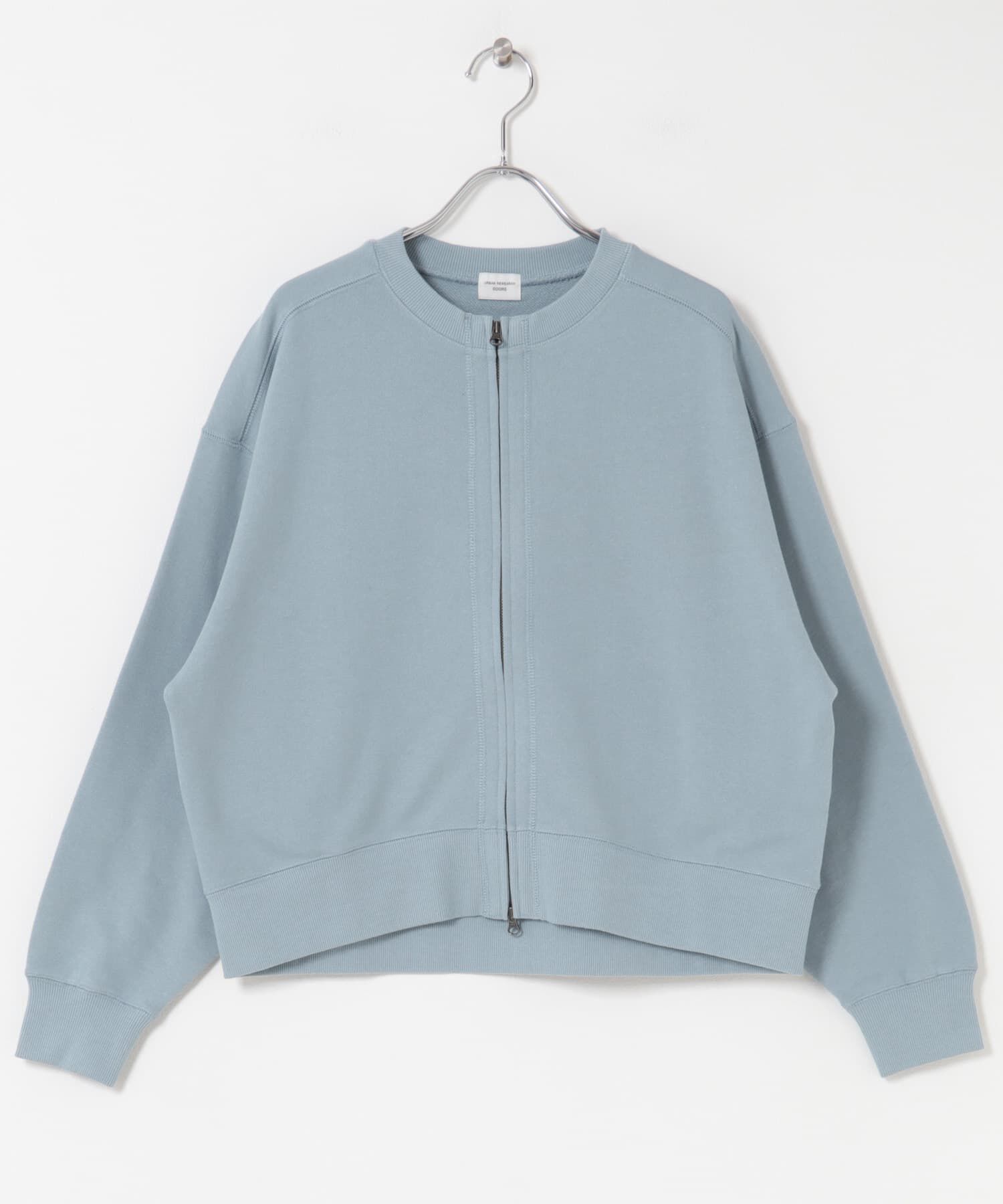 URBAN RESEARCH DOORS「『WEB/一部店舗限定カラー』コットンスウェットZIPカーディガン」|カーディガン|