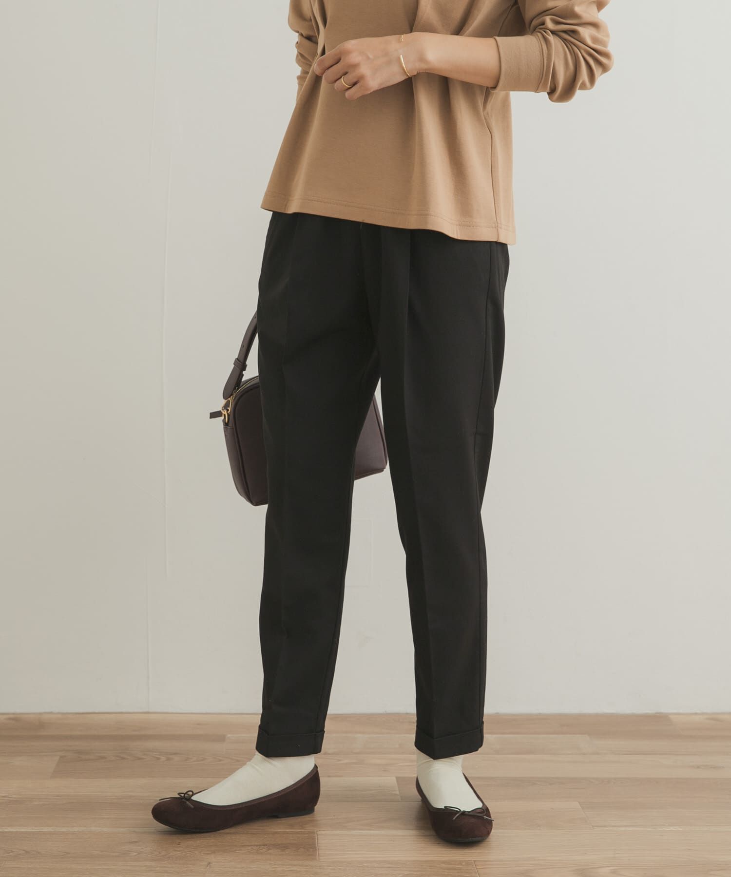 URBAN RESEARCH DOORS「ツイルストレッチテーパードイージーパンツ」|その他|