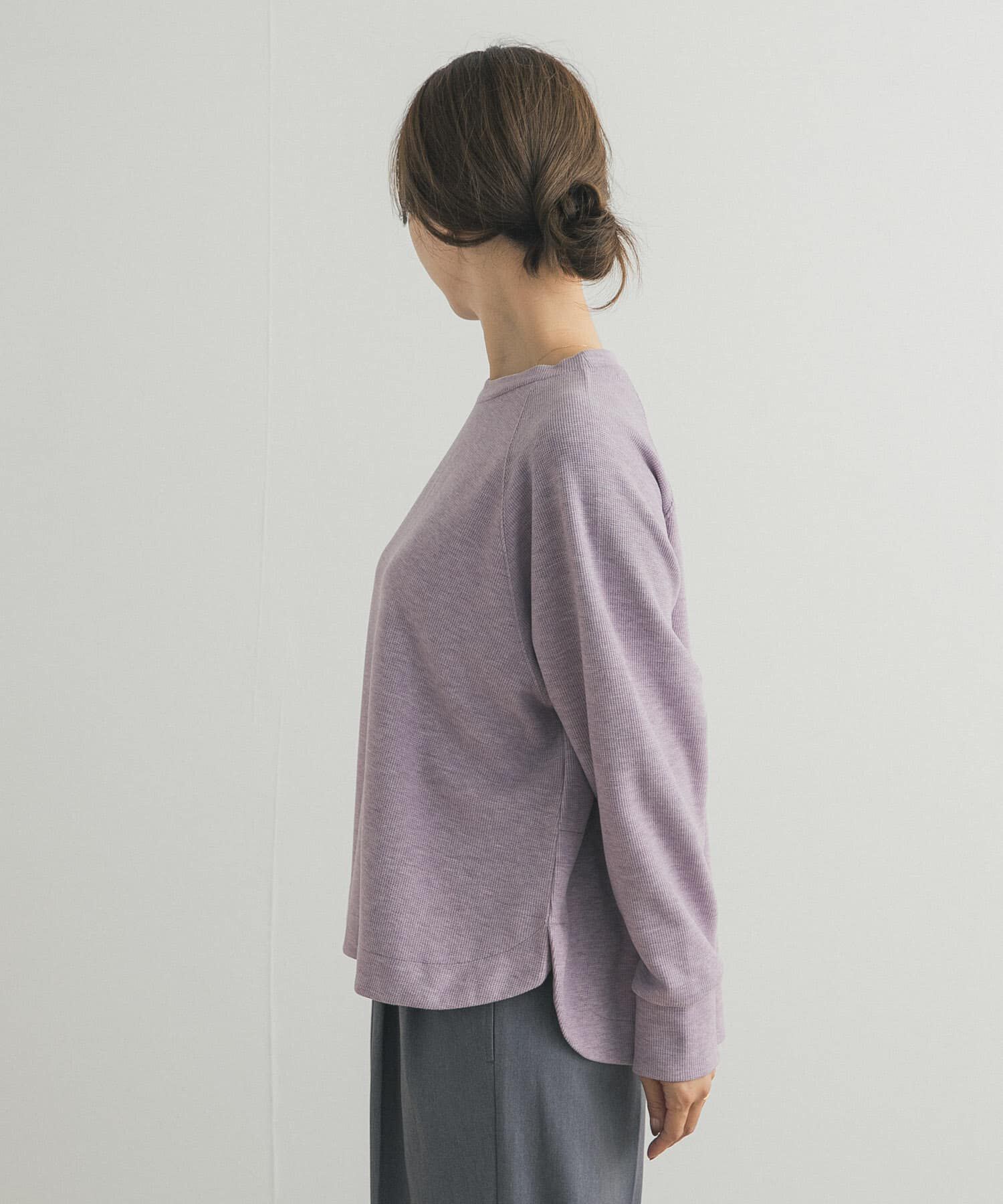 URBAN RESEARCH DOORS「『WEB/一部店舗限定カラー』ラグランフレアプルオーバー」|Tシャツ・カットソー|