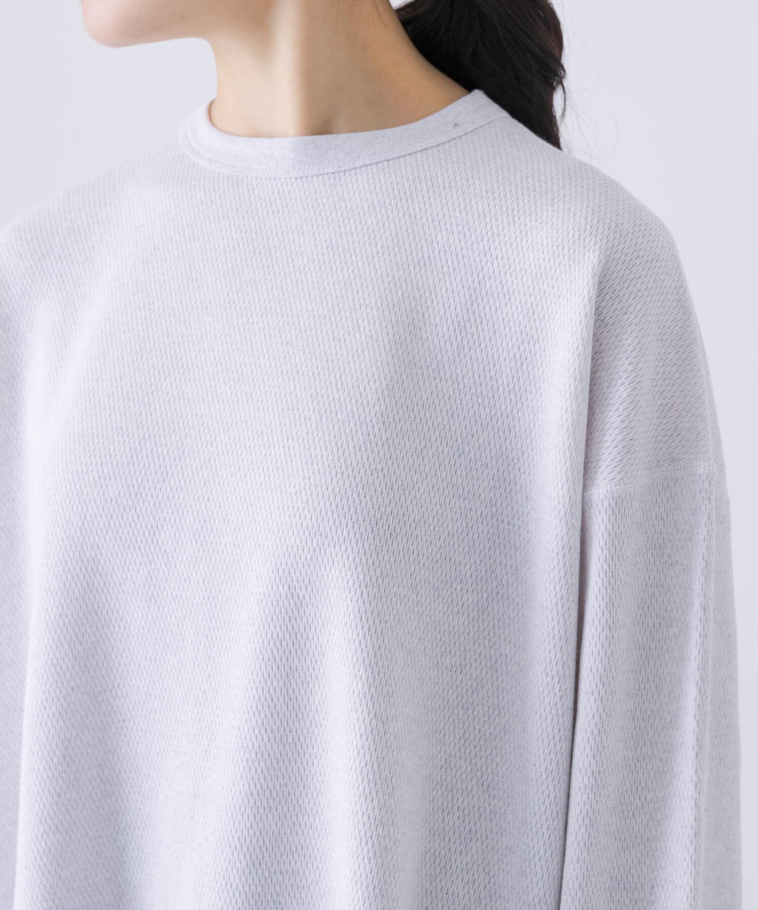 かぐれ「サーマルクルーネックプルオーバー」|Tシャツ・カットソー|