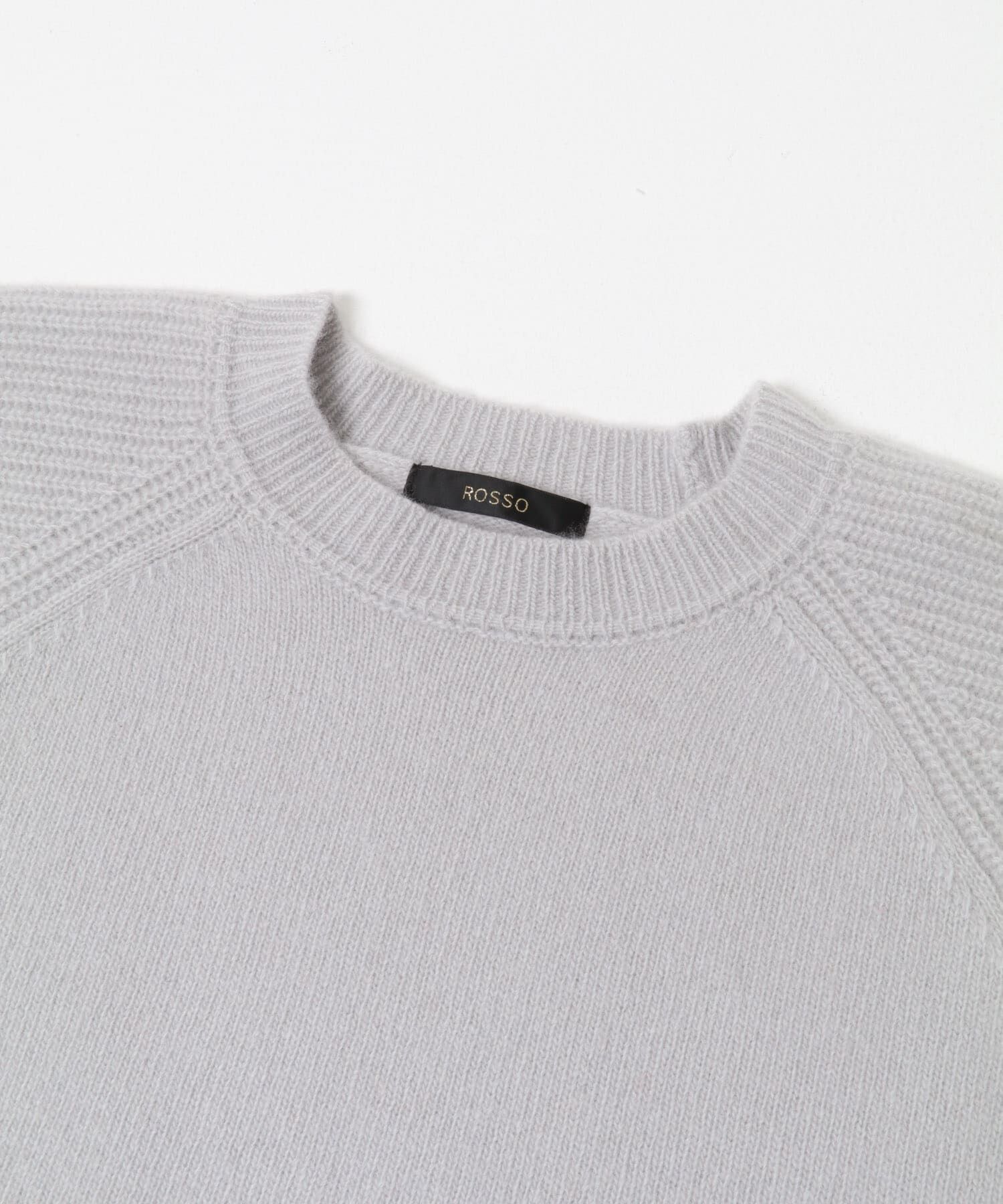 URBAN RESEARCH ROSSO「スーパーファインラムズウールショートニット」|ニット・セーター|