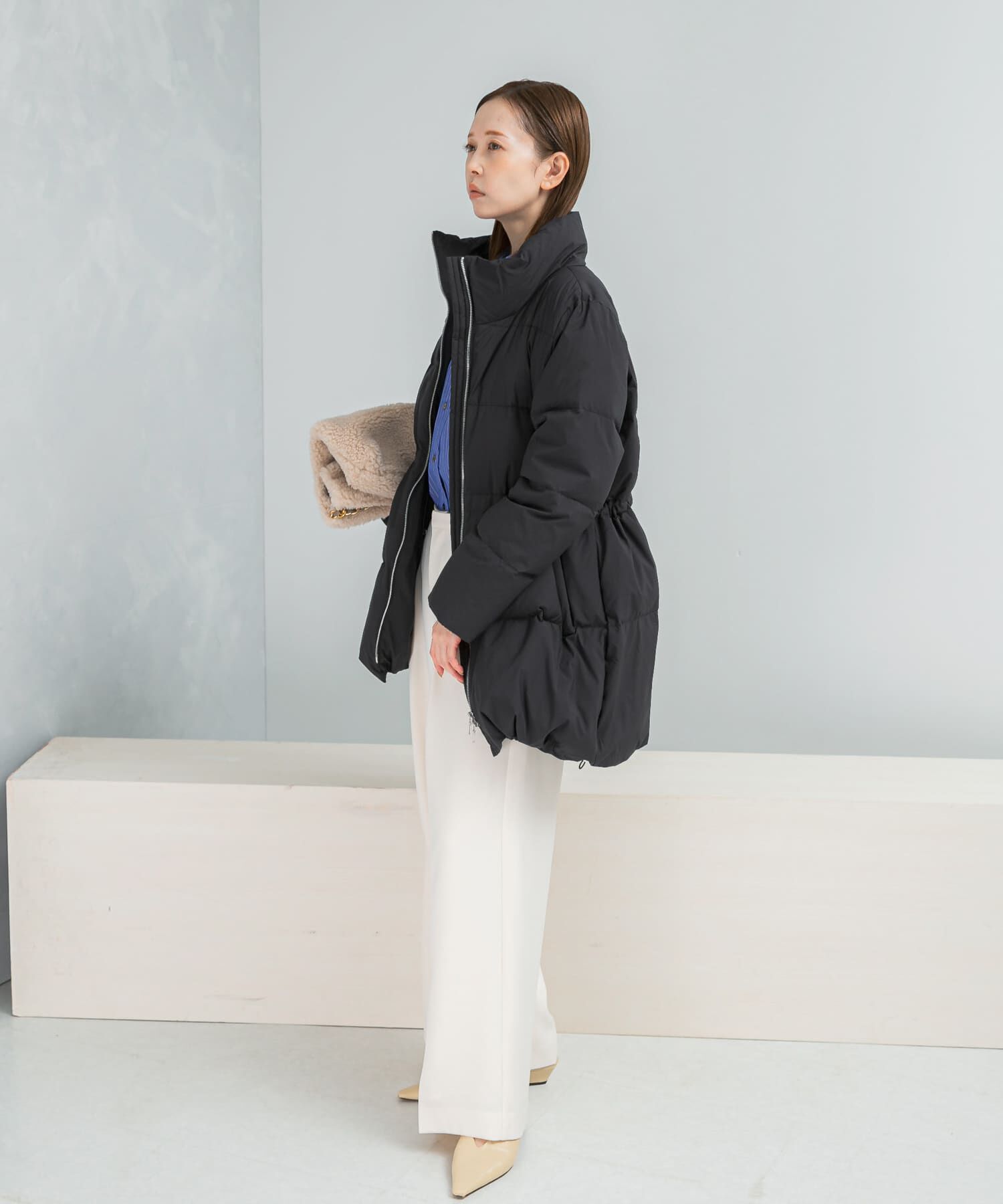 URBAN RESEARCH ROSSO「LIMONTA撥水ミドルダウンコート」|ダウン|