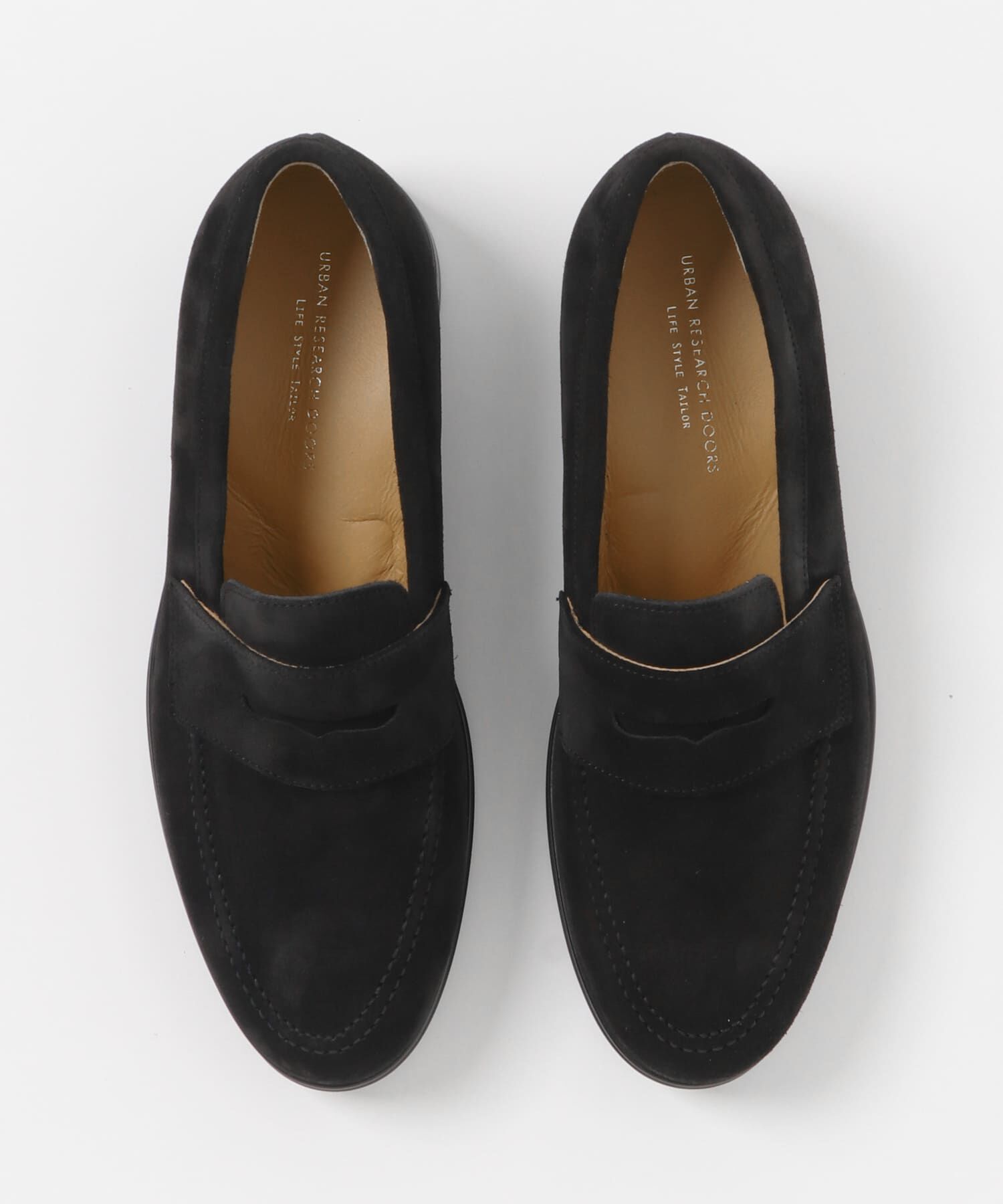 URBAN RESEARCH DOORS「LIFE STYLE TAILOR　マルチスペックスエードコインローファー」|ビジネス・ドレスシューズ|