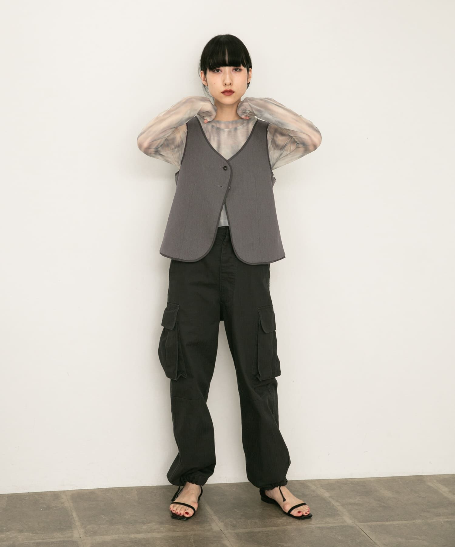  「カットオフデザインベスト」|ベスト・ジレ|