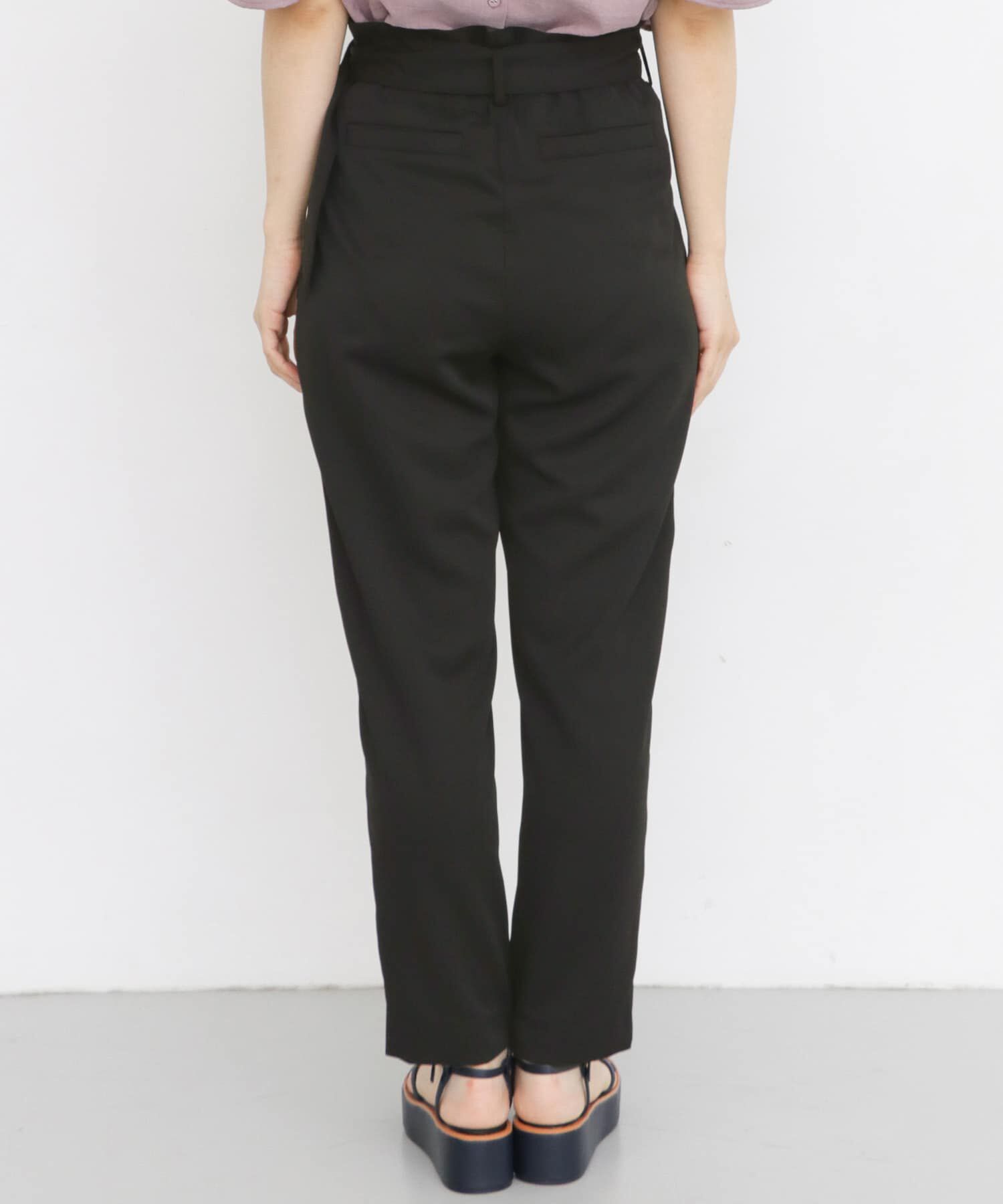  「ベルトラップ風テーパードパンツ&there4;」|その他|