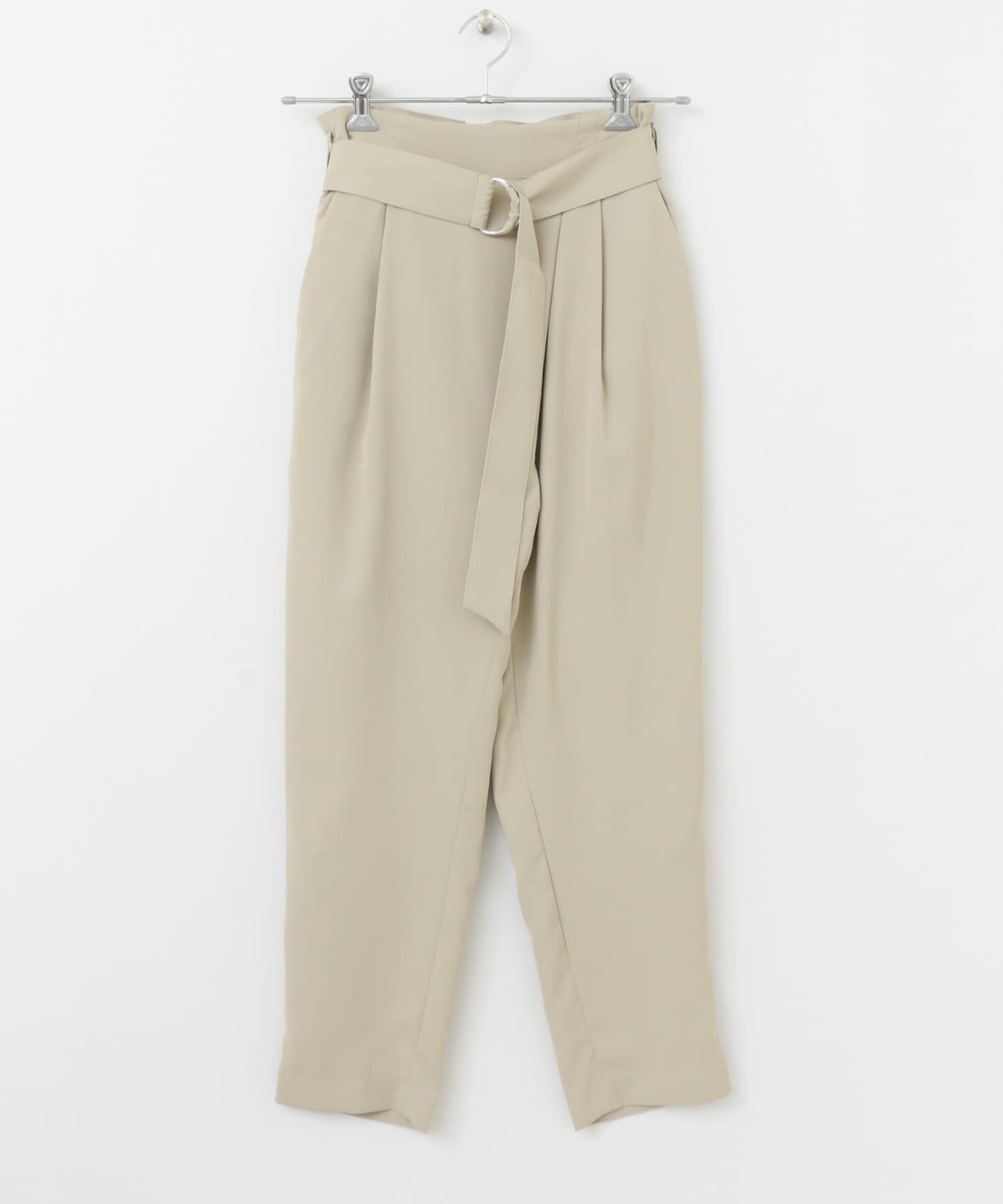  「ベルトラップ風テーパードパンツ&there4;」|その他|