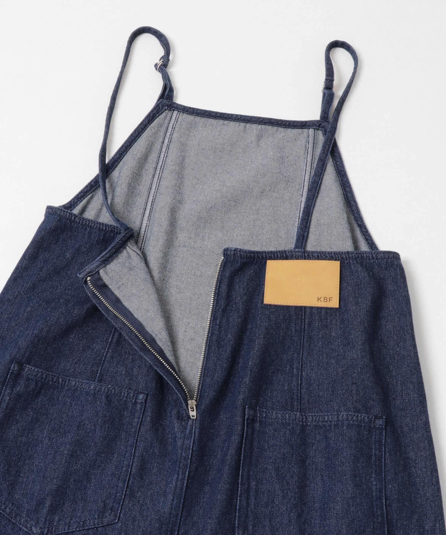  「フリンジデニムキャミワンピース」|ワンピース|