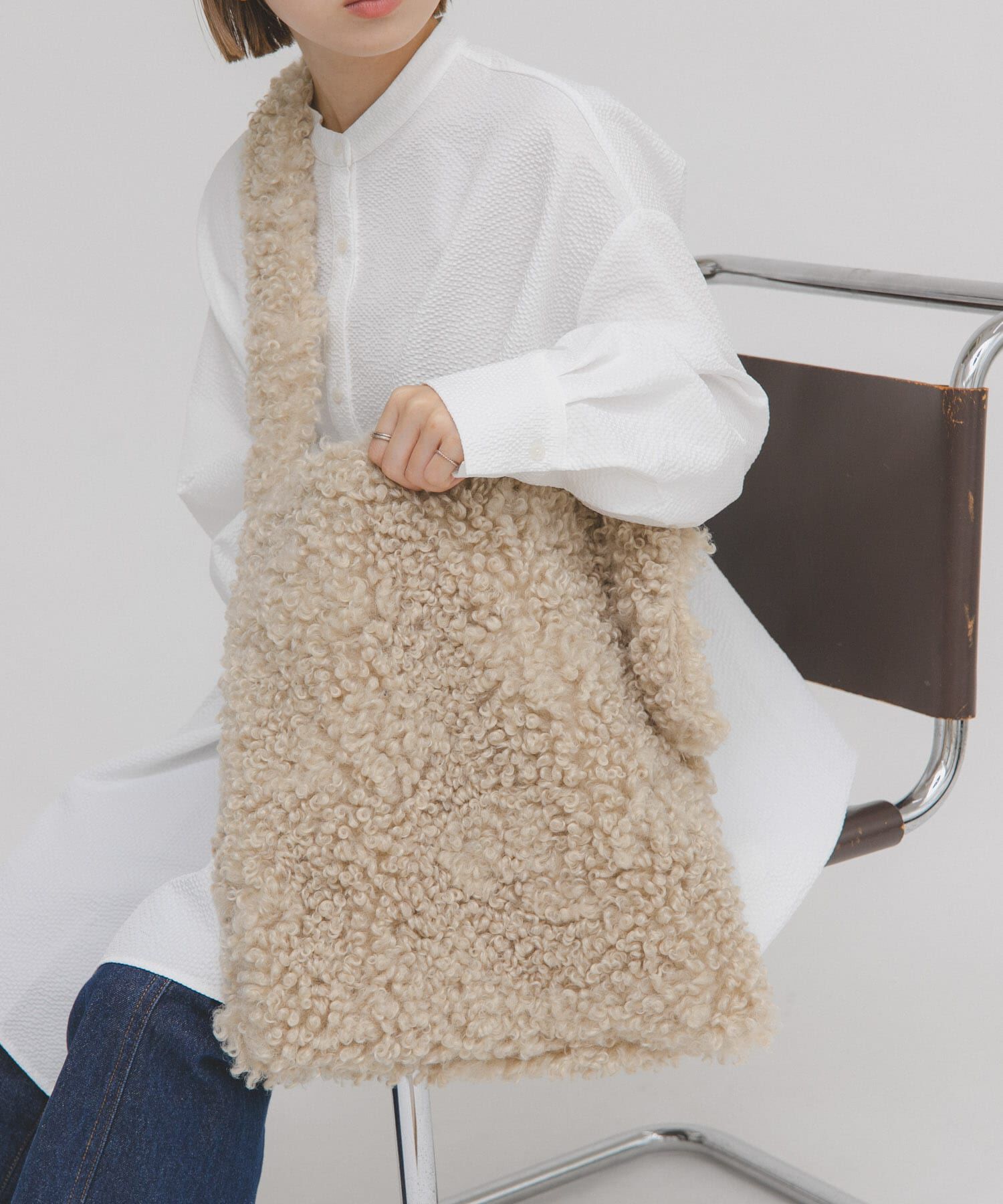  「ボアビッグBAG」|ショルダー・メッセンジャー|