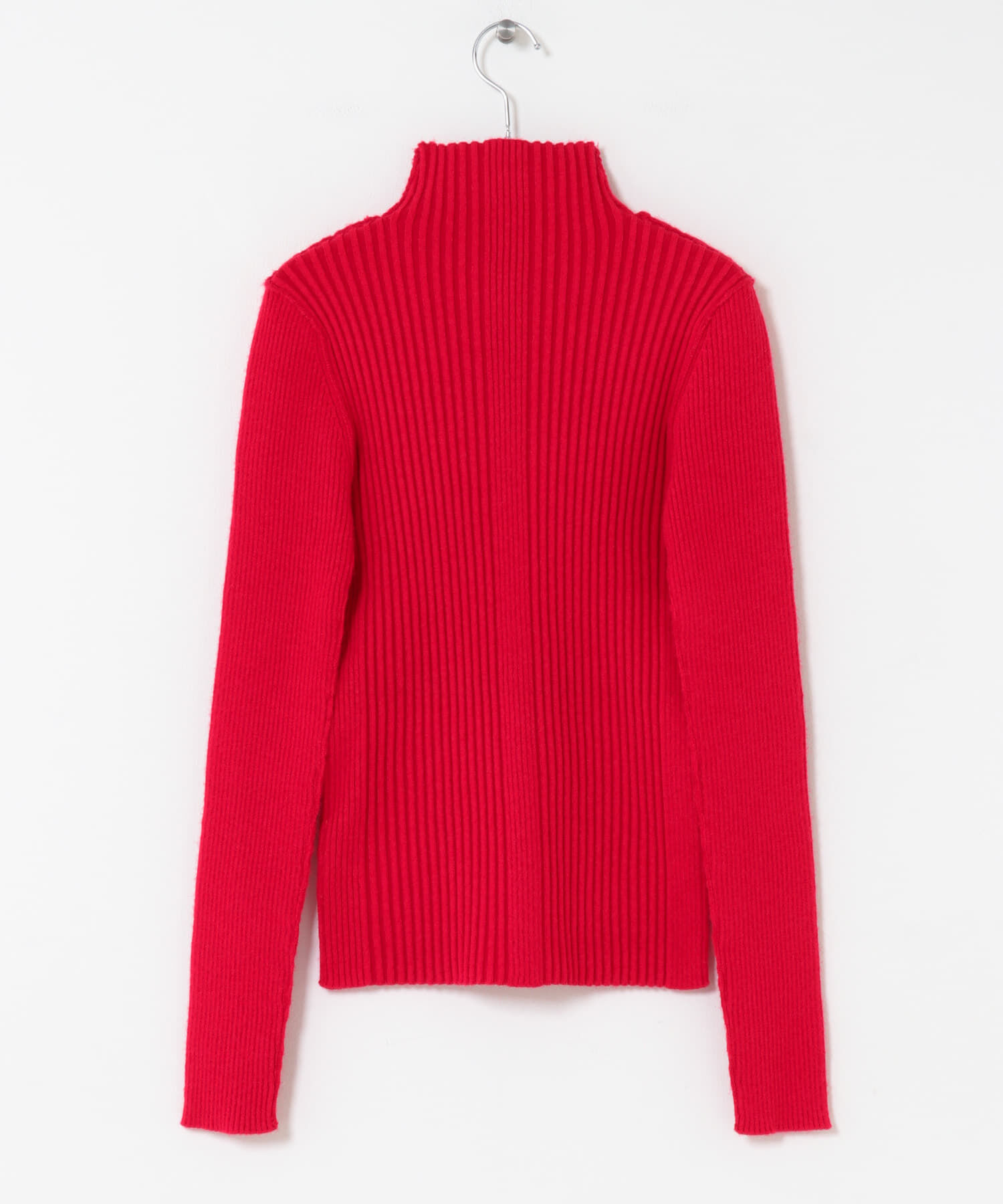  「illi　ランダムRIBハイネックニット」|ニット・セーター|