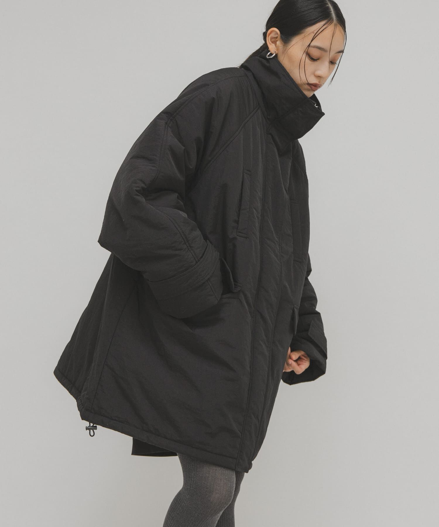  「モンスターパテッドミドルコート」|ダウン|