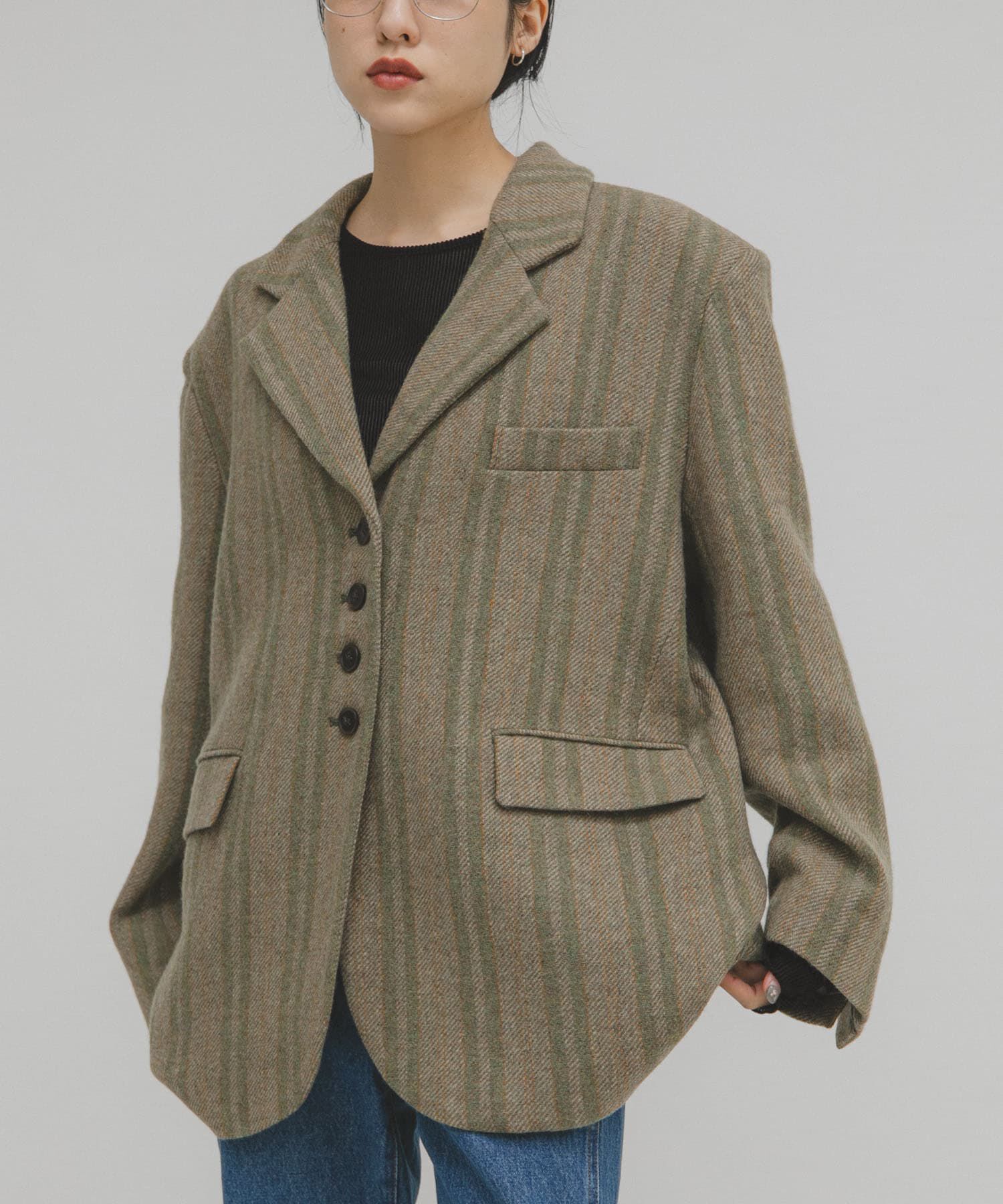  「ウールMIXテーラードジャケット」|その他|