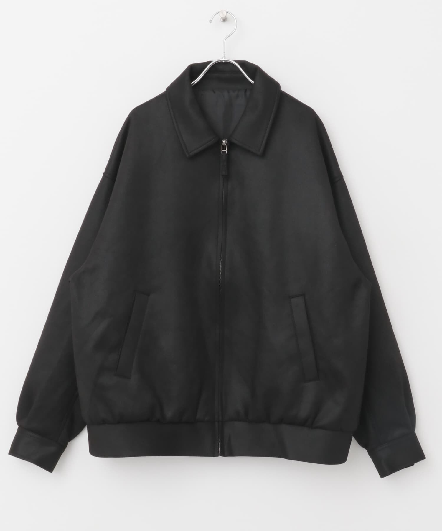 SENSE OF PLACE by URBAN RESEARCH「『ユニセックス』ツイルスエードタッチZIPブルゾン」|ブルゾン・スタジャン|