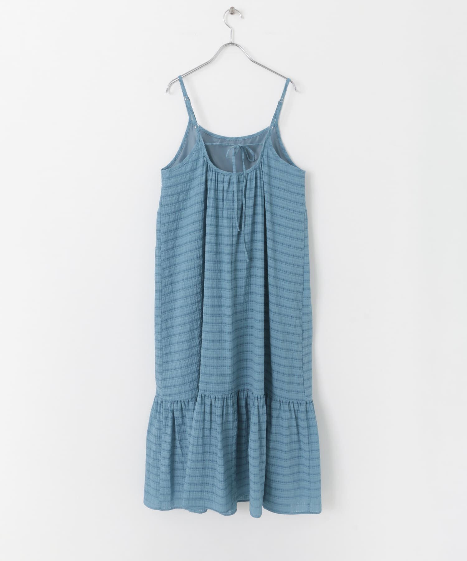 SENSE OF PLACE by URBAN RESEARCH「チェックジャガードキャミワンピース」|ワンピース|