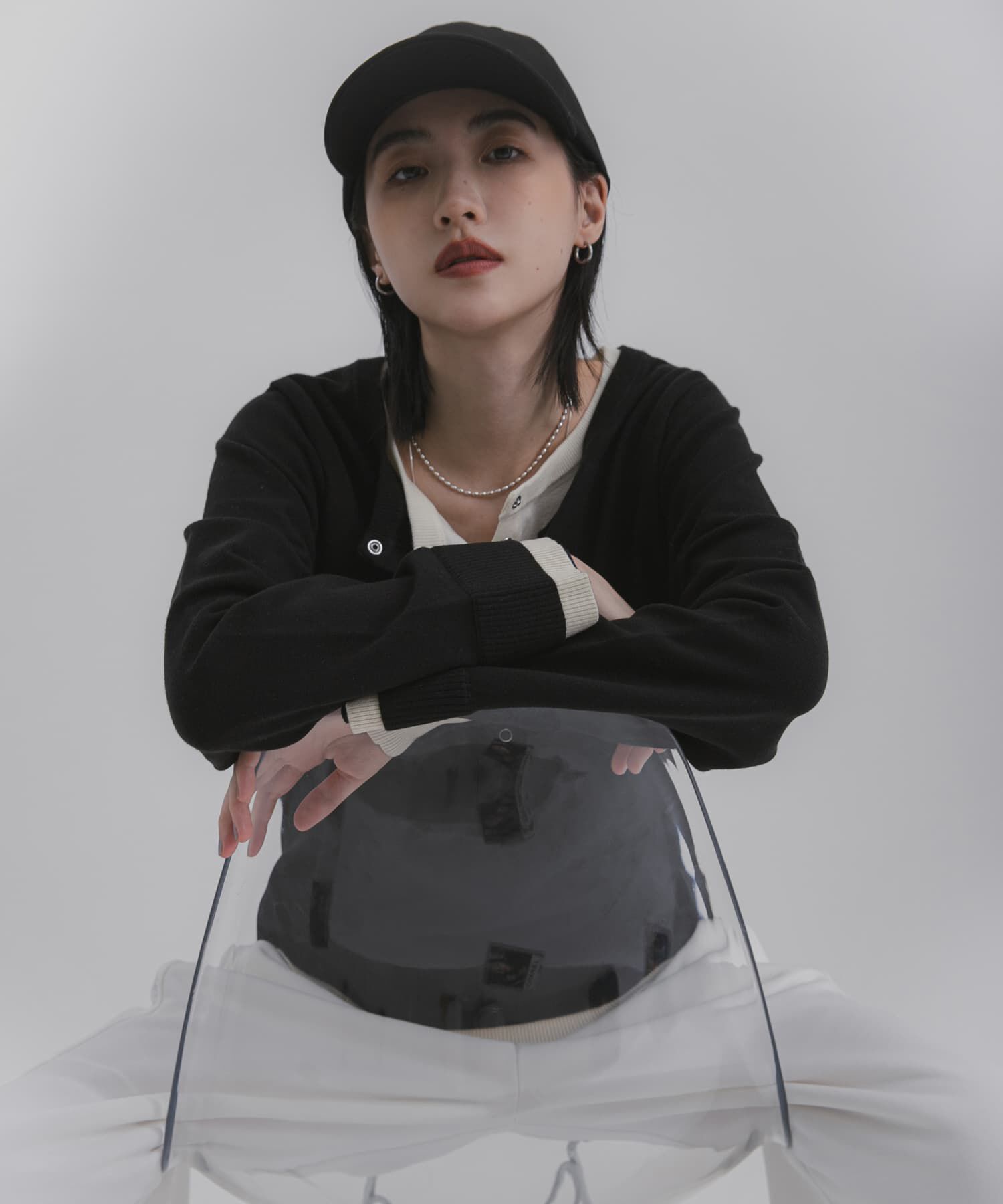 SENSE OF PLACE by URBAN RESEARCH「ヘンリーネックレイヤードセーター」|ニット・セーター|