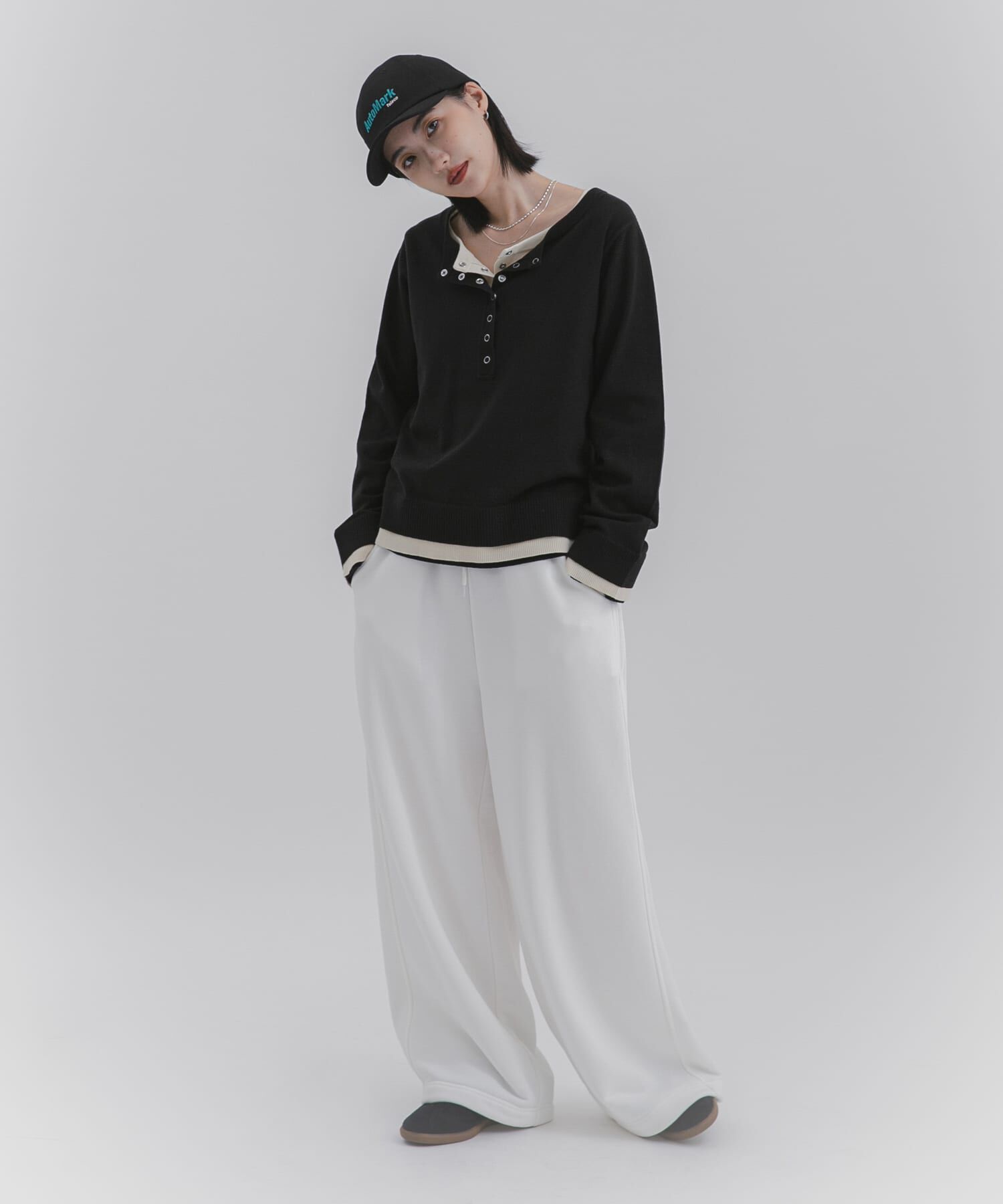 SENSE OF PLACE by URBAN RESEARCH「ヘンリーネックレイヤードセーター」|ニット・セーター|