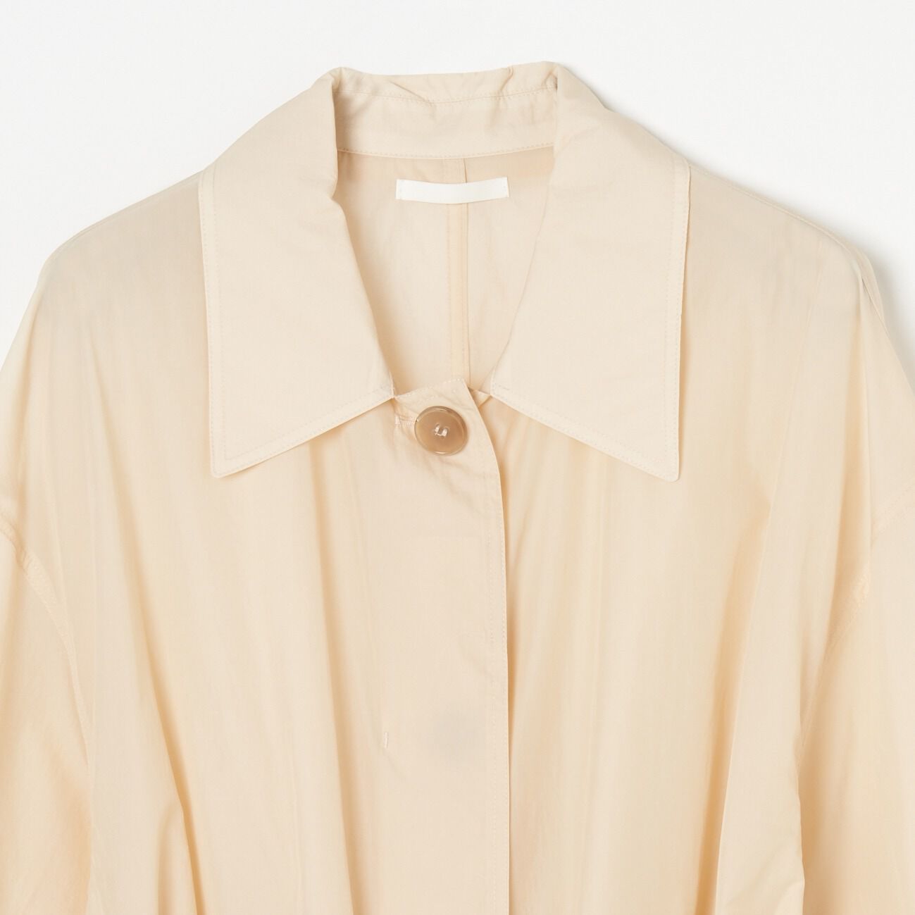  「AMOMENTO SHEER SINGLE TRENCH COAT」|トレンチコート|