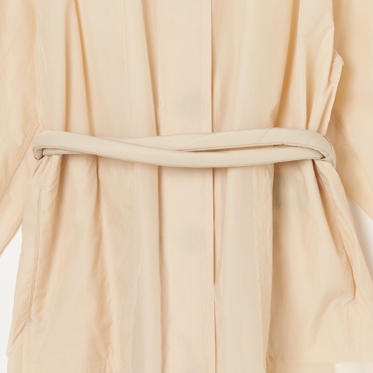  「AMOMENTO SHEER SINGLE TRENCH COAT」|トレンチコート|
