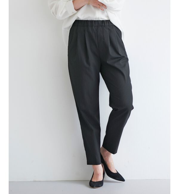 le.coeur blanc「タックテーパードパンツ」|その他|