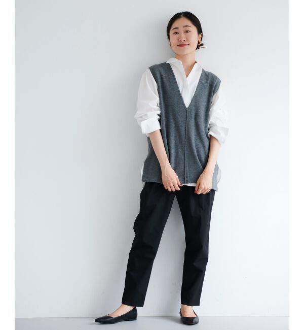 le.coeur blanc「タックテーパードパンツ」|その他|