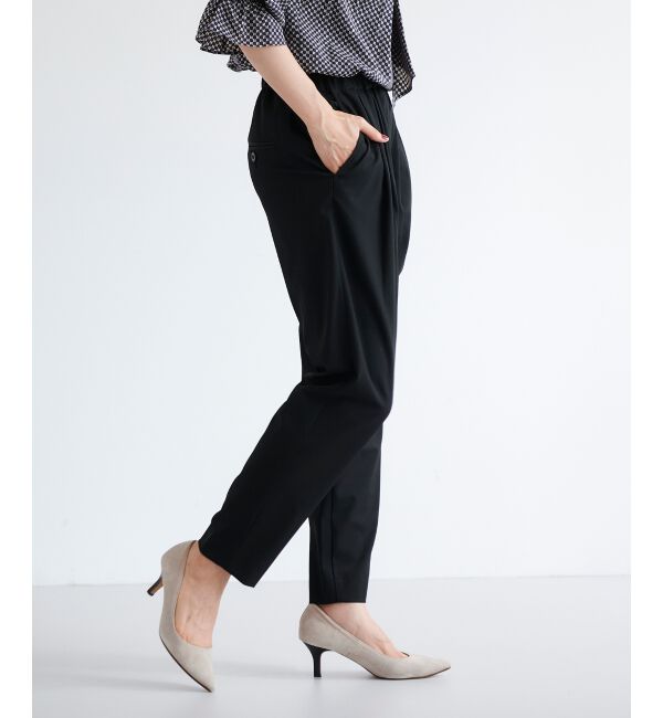 le.coeur blanc「タックテーパードパンツ」|その他|