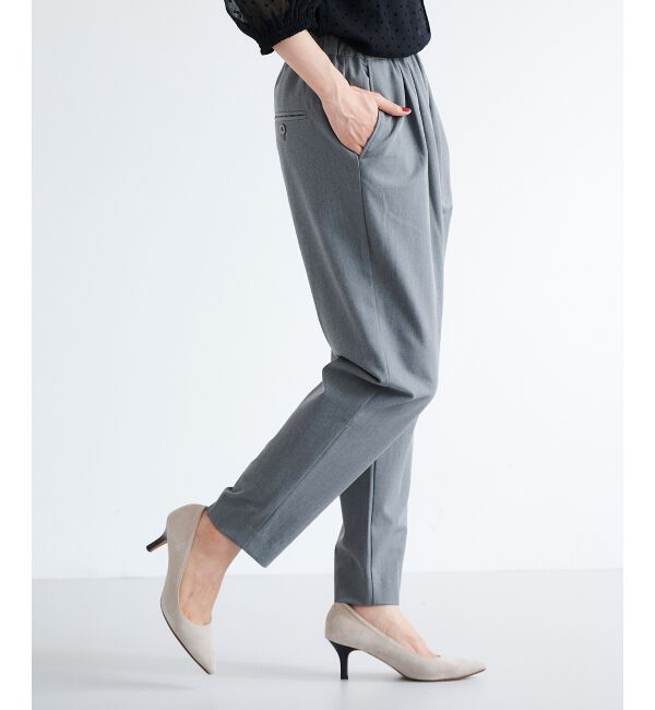 le.coeur blanc「タックテーパードパンツ」|その他|
