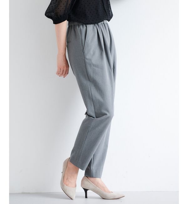 le.coeur blanc「タックテーパードパンツ」|その他|