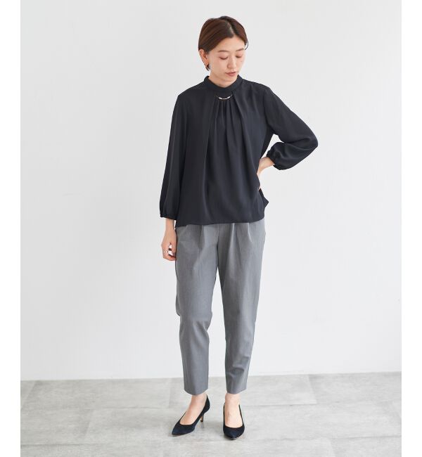 le.coeur blanc「タックテーパードパンツ」|その他|