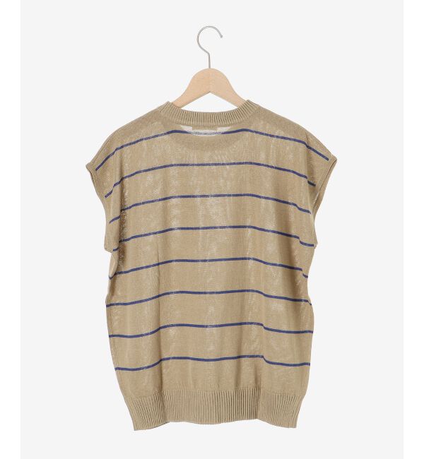  「《WEB限定アイテム》ボーダードルマンニットプルオーバー」|ニット・セーター|