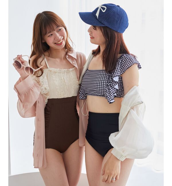 MAJESTICLEGON「ギンガムフリルスイムウェア/水着」|その他|