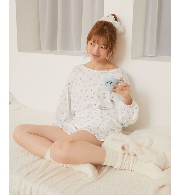 MAJESTICLEGON「リラックスネコチャンルームウェア」|ルームウェア|