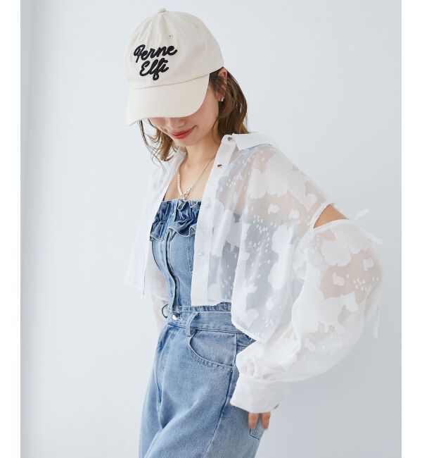  「オープンショルダーショートシャツ」|シャツ・ブラウス|