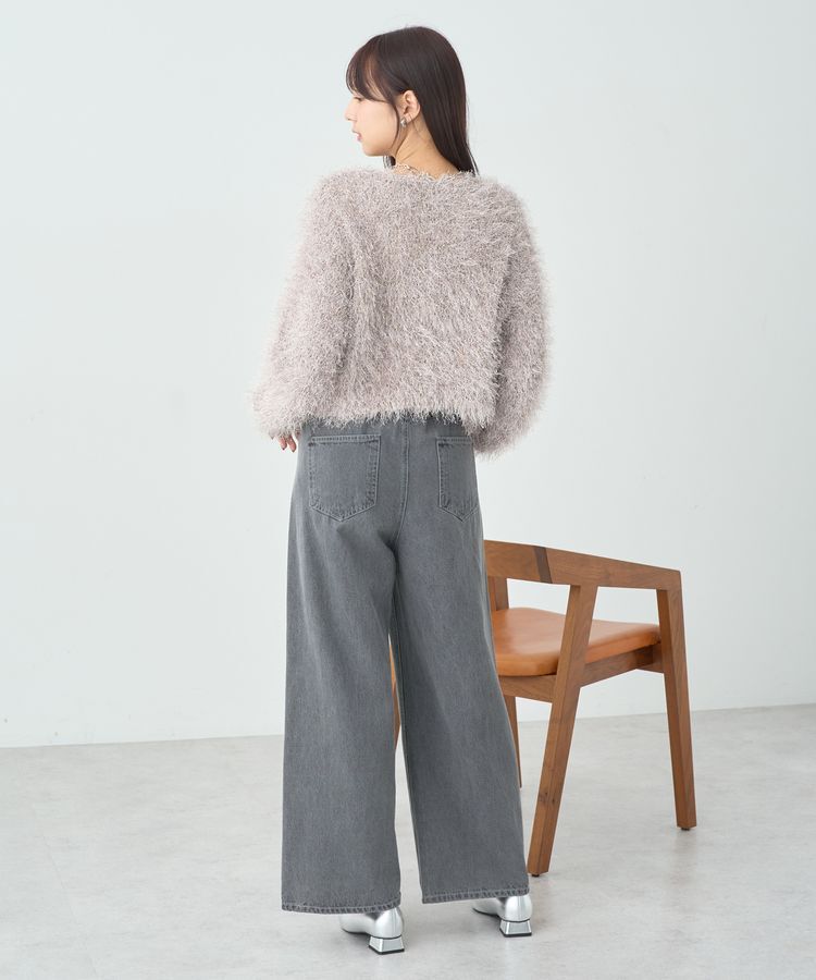 earth music&ecology「タックホックデニムパンツ」|デニム|